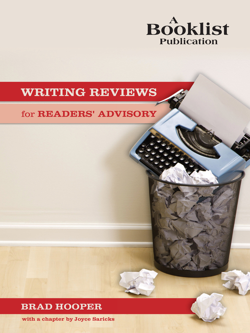 Title details for Writing Reviews for Readers' Advisory by Brad Hooper - Wait list